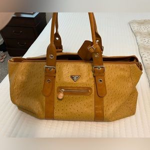Prada (faux) duffel bag
